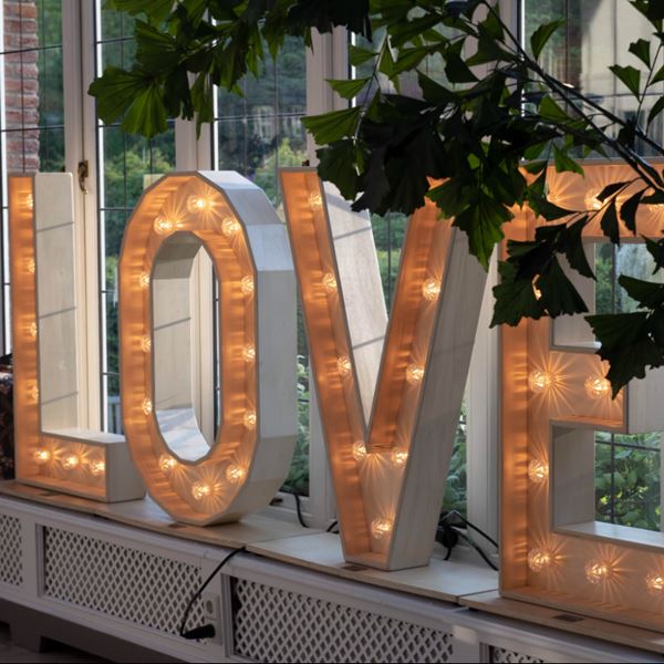 Lichtletters XL 100 cm