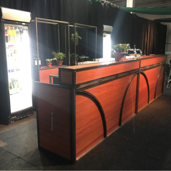 Pipe & Drape zwart 3 meter