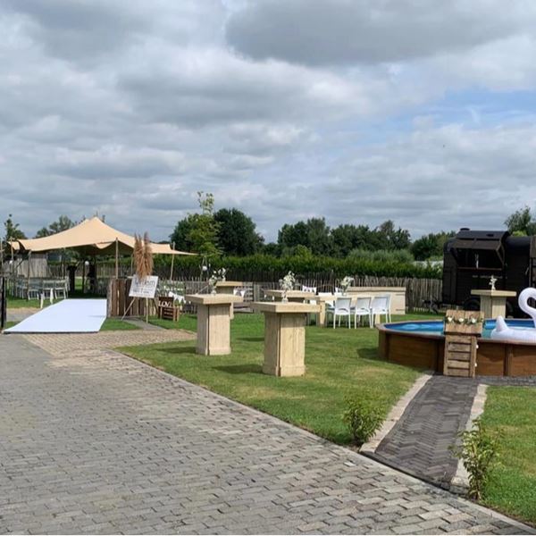 Statafel vierkant 80×80 cm